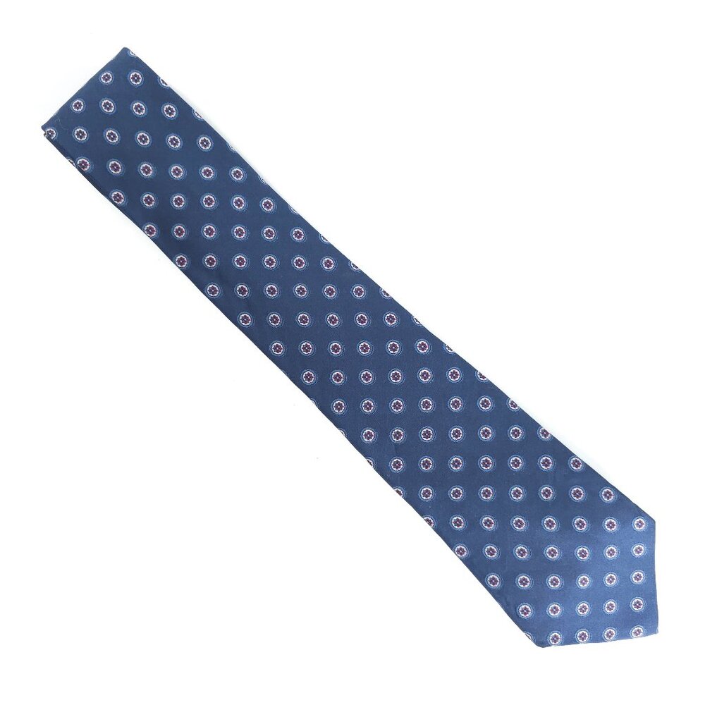 Bert Pulitzer for Foley's Men Necktie Geometric Blue Multi Size 57x3 - NWOT